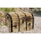 Vintiquewise Large Wooden Decorative Lion Rings Pirate Trunk with Lockable Latch and Lock QI003319L - alternate 3